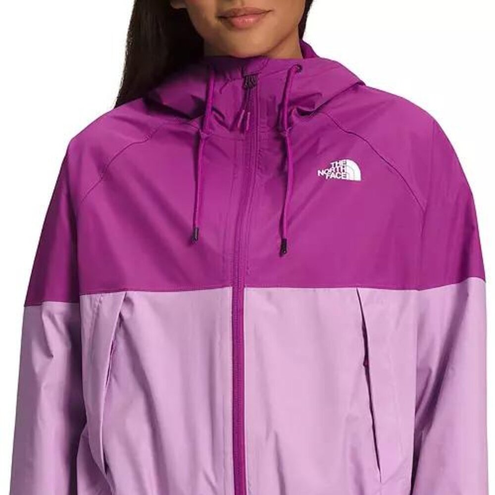 NWT The North Face Women's Antora Hooded Rain Jacket - Picture 3 of 6
